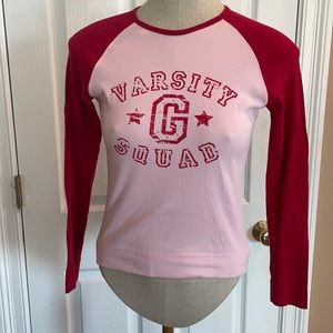 Vintage Varsity squad long sleeve top girls sz 152 12